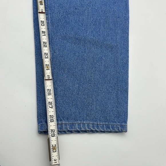 Gitano Jeans Vintage 80’s Blue Women's Jeans high waist size 16 petite (A133) - Picture 7 of 9